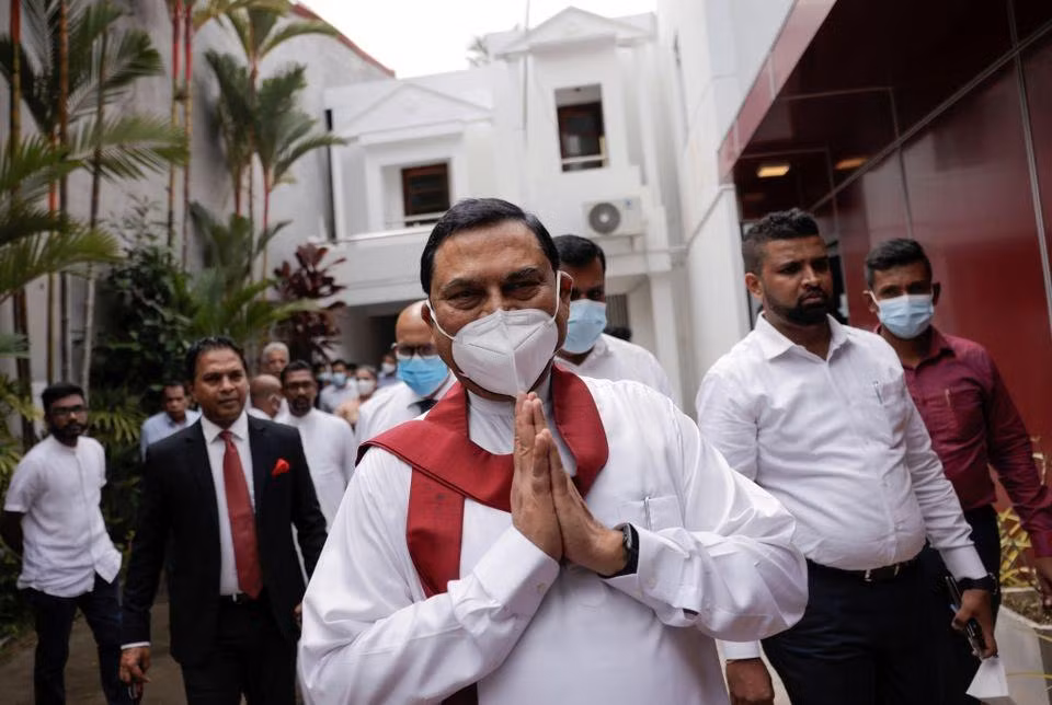Cựu Bộ trưởng Tài chính Basil Rajapaksa. Ảnh: Reuters Cựu Bộ trưởng Tài chính Basil Rajapaksa. Ảnh: Reuters