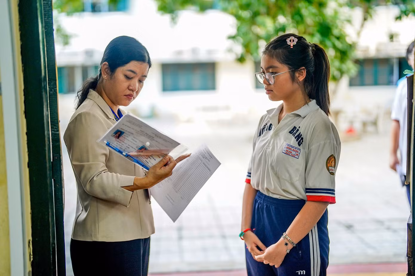 Học sinh thi vào lớp 10 tại TPHCM. Ảnh: Phạm Nguyễn Học sinh thi vào lớp 10 tại TPHCM. Ảnh: Phạm Nguyễn