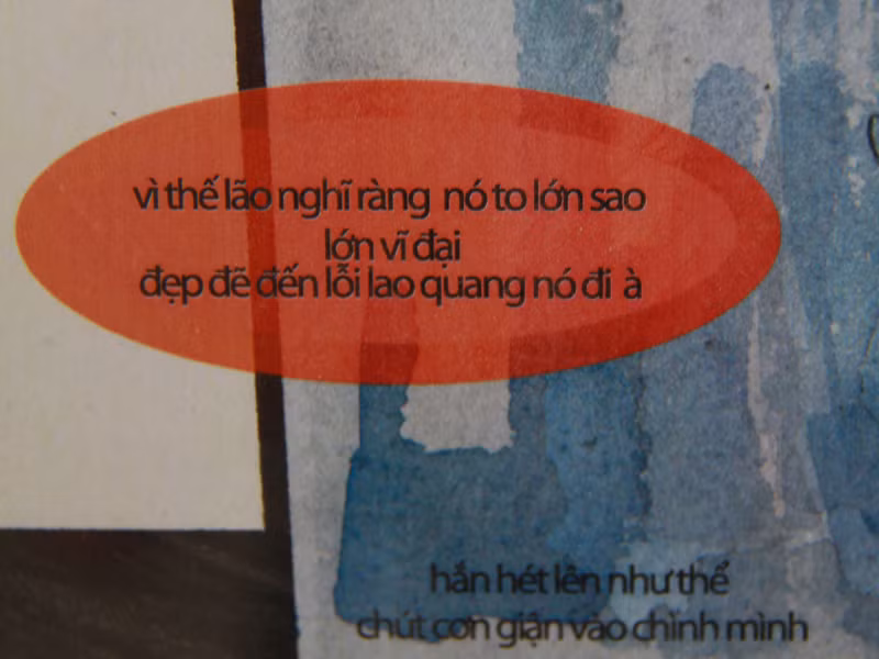 Một câu có quá nhiều lỗi chính tả trong tác phẩm Ngụ ngôn về ước mơ. Ảnh: Trường Phong