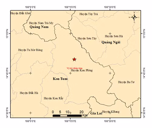 Sáng nay (30/5), thêm 2 trận động đất ở Kon Tum. Sáng nay (30/5), thêm 2 trận động đất ở Kon Tum.