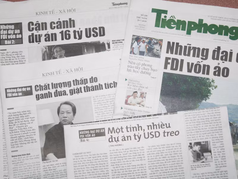 Loạt bài Những đại dự án FDI vốn ảo trên Tiền Phong được nhiều chuyên gia lên tiếng, cảnh báo. Ảnh: Đình Thắng