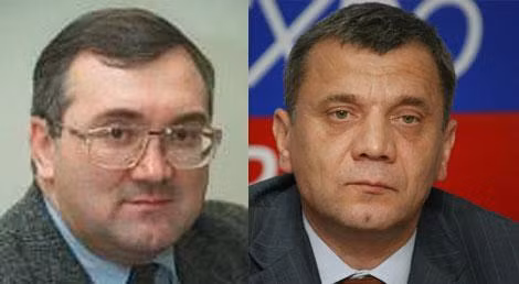 Hai thứ trưởng Bộ Quốc phòng Nga mới được bổ nhiệm Ruslan Tsalikov (trái)và Yuri Borisov