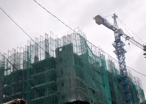 Dự án An Điền chậm tiến độ bị khách hàng đòi tiền. Ảnh: Kiên Cường. Dự án An Điền chậm tiến độ bị khách hàng đòi tiền. Ảnh: Kiên Cường