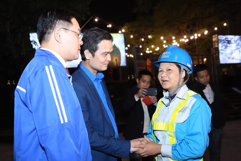 Ban Bí thư T.Ư Đoàn chúc Tết các cơ quan, đơn vị ảnh 2