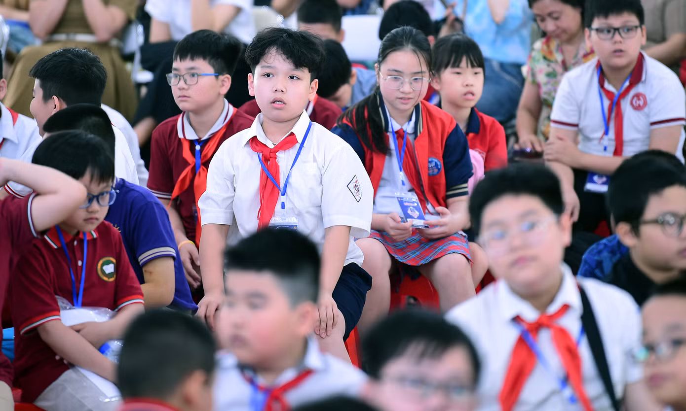 Vòng chung kết Hội có sự tham gia tranh tài của 235 thí sinh. Ảnh: Xuân Tùng