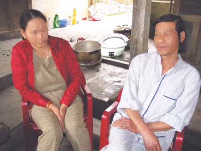 Bố mẹ “Lượm” vẫn còn sống, nhưng cô khóc lóc kể trên đài truyền hình là trẻ mồ côi từ khi mới lọt lòng Ảnh: Ngọc Văn