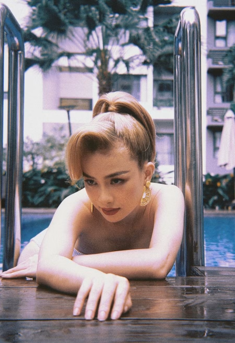 Tạo hình mới quyến rũ của nữ ca sĩ gốc Hà Thành.