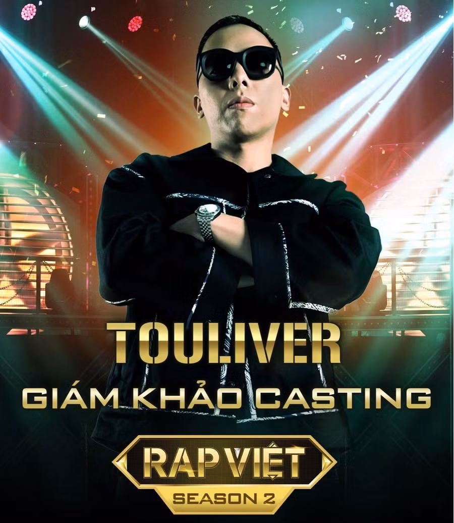 Touliver là giám khảo casting "Rap Việt" mùa 2.