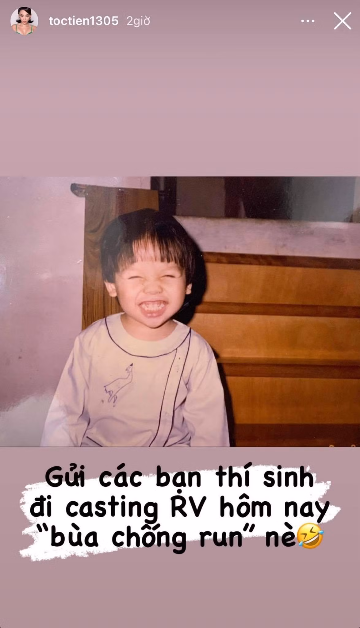 "Bùa chống run" siêu cưng mà Tóc Tiên gửi đến thí sinh "Rap Việt" mùa 2.