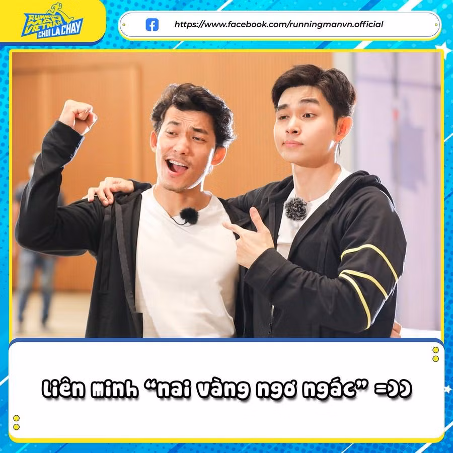 Jun Phạm - Liên Bỉnh Phát cùng một đội, hứa hẹn sẽ có những màn "ngáo ngơ" hài hước.
