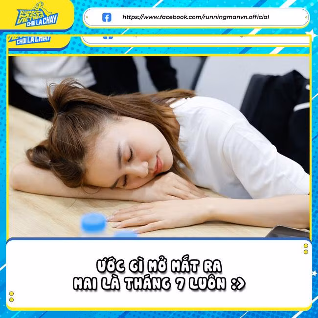 Bức ảnh của nữ diễn viên được cho là chợp mắt trước khi ghi hình Running Man. Bức ảnh của nữ diễn viên được cho là chợp mắt trước khi ghi hình Running Man.