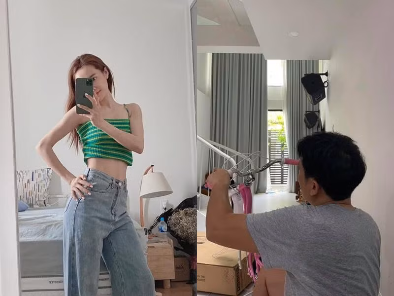 Những lần hé lộ không gian sống trước đó của Nhã Phương.