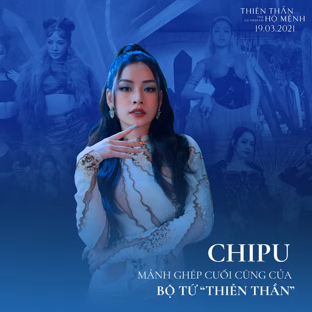 Chi Pu trước đó được mong chờ là mảnh ghép thứ tư của "Thiên Thần Hộ Mệnh".