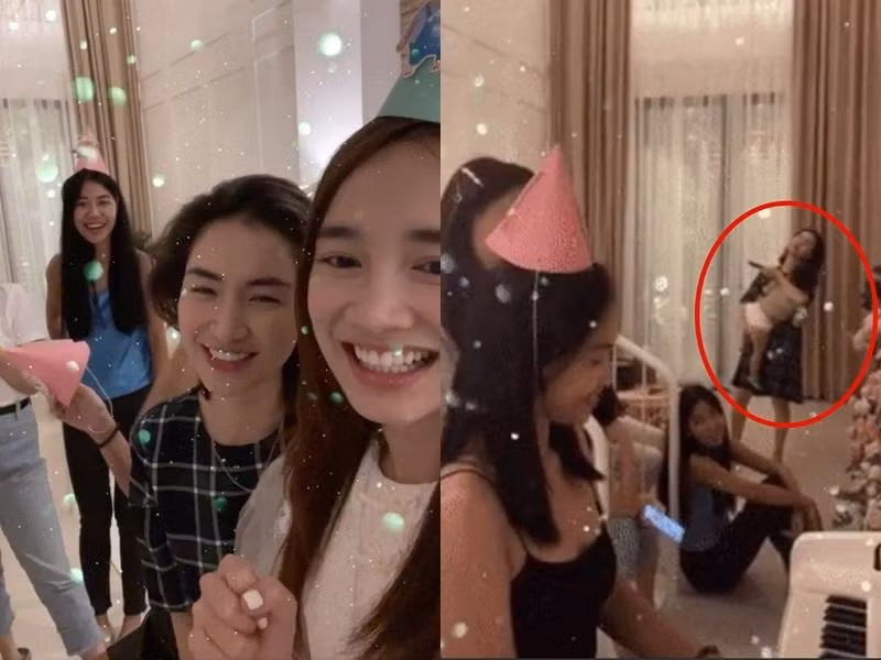 Hòa Minzy vừa bế con vừa hát Trót Yêu. Hòa Minzy vừa bế con vừa hát Trót Yêu.