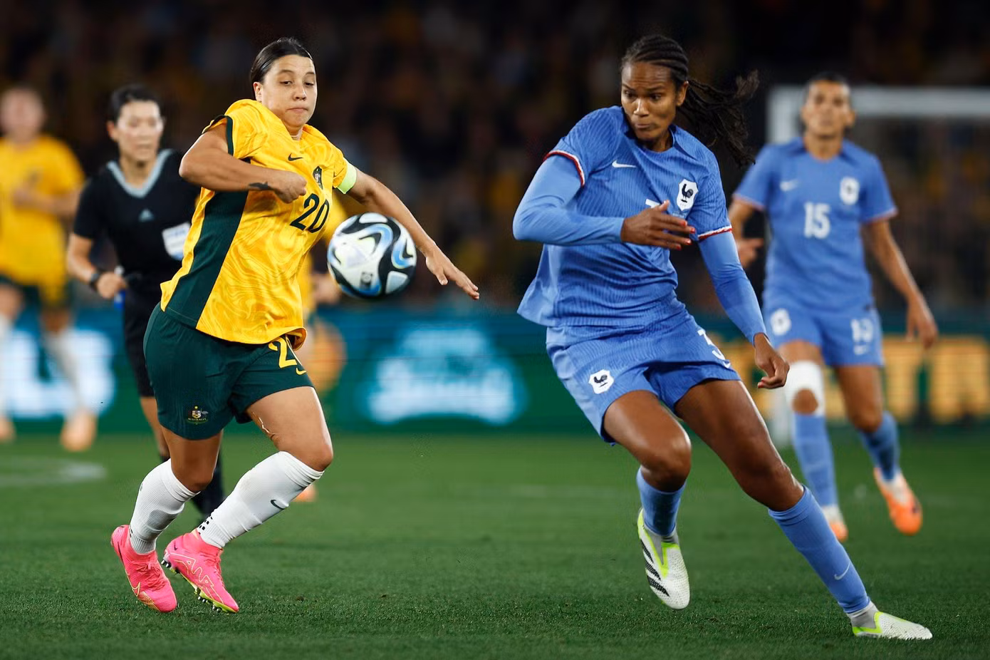Australia từng thắng Pháp trước thềm World Cup nữ 2023.