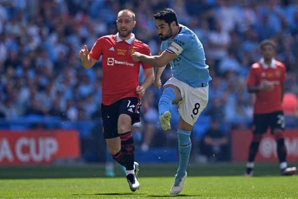 Gundogan lập cú đúp, Man City đánh bại MU 2-1 để giành FA Cup ảnh 14