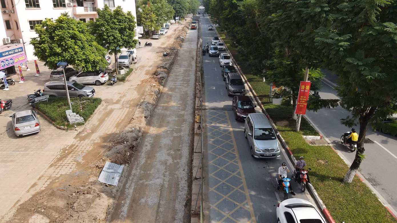 Sau khi hoàn thành, dự án mở rộng đường Trần Đăng Ninh sẽ góp phần giảm ùn tắc giao thông tại khu vực giao cắt đường Nguyễn Phong Sắc (Cầu Giấy).