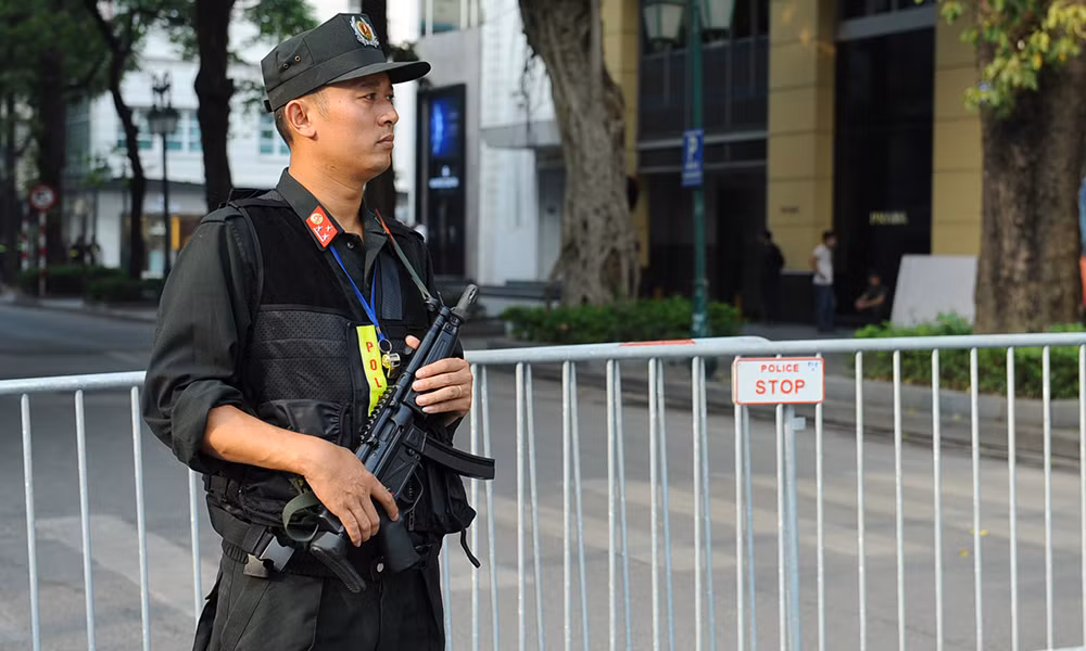 Chủ tịch nước Trần Đại Quang chiêu đãi Tổng thống Donald Trump ảnh 43