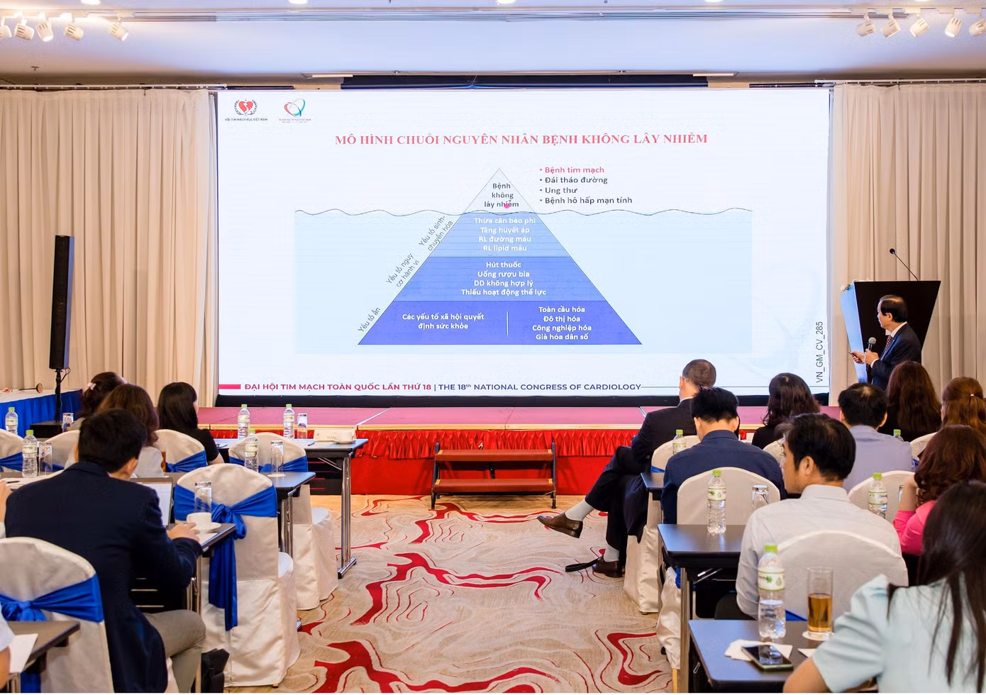 GS Lân Việt chia sẻ thông tin về mô hình các chuỗi nguyên nhân dẫn tới bệnh không lây nhiễm