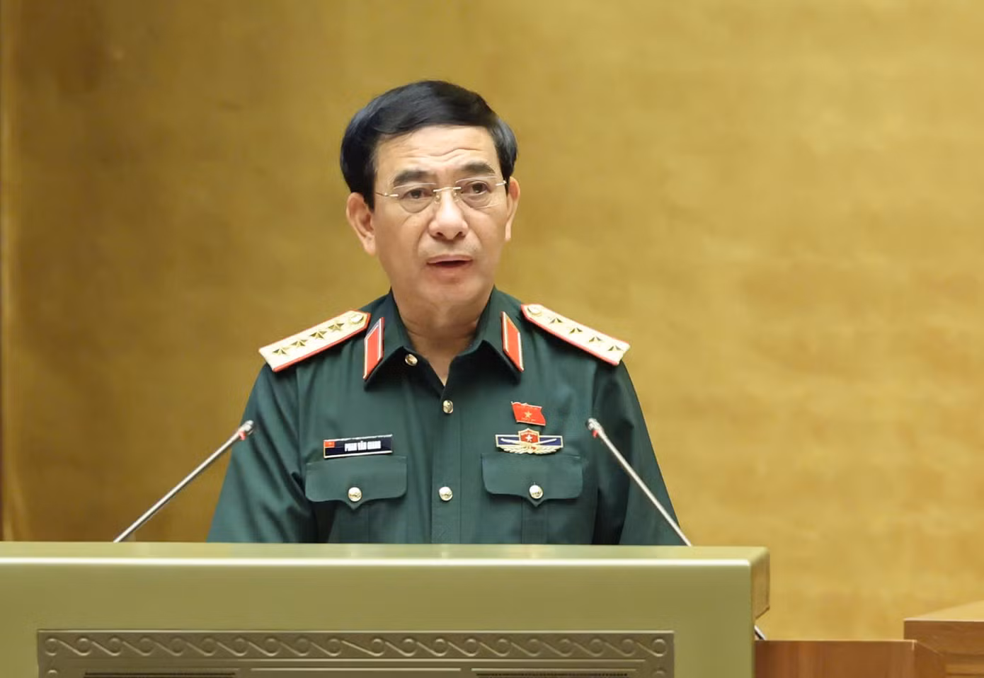 Đại tướng Phan Văn Giang - Bộ trưởng Bộ Quốc phòng. Ảnh: Nhật Minh. Đại tướng Phan Văn Giang - Bộ trưởng Bộ Quốc phòng. Ảnh: Nhật Minh.