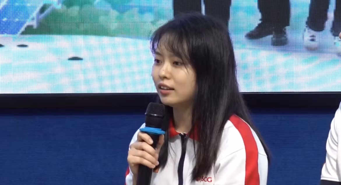 Kỳ Duyên trong Lễ trao giải học bổng ‘SCG - Sharing the Dream’ mới đây.