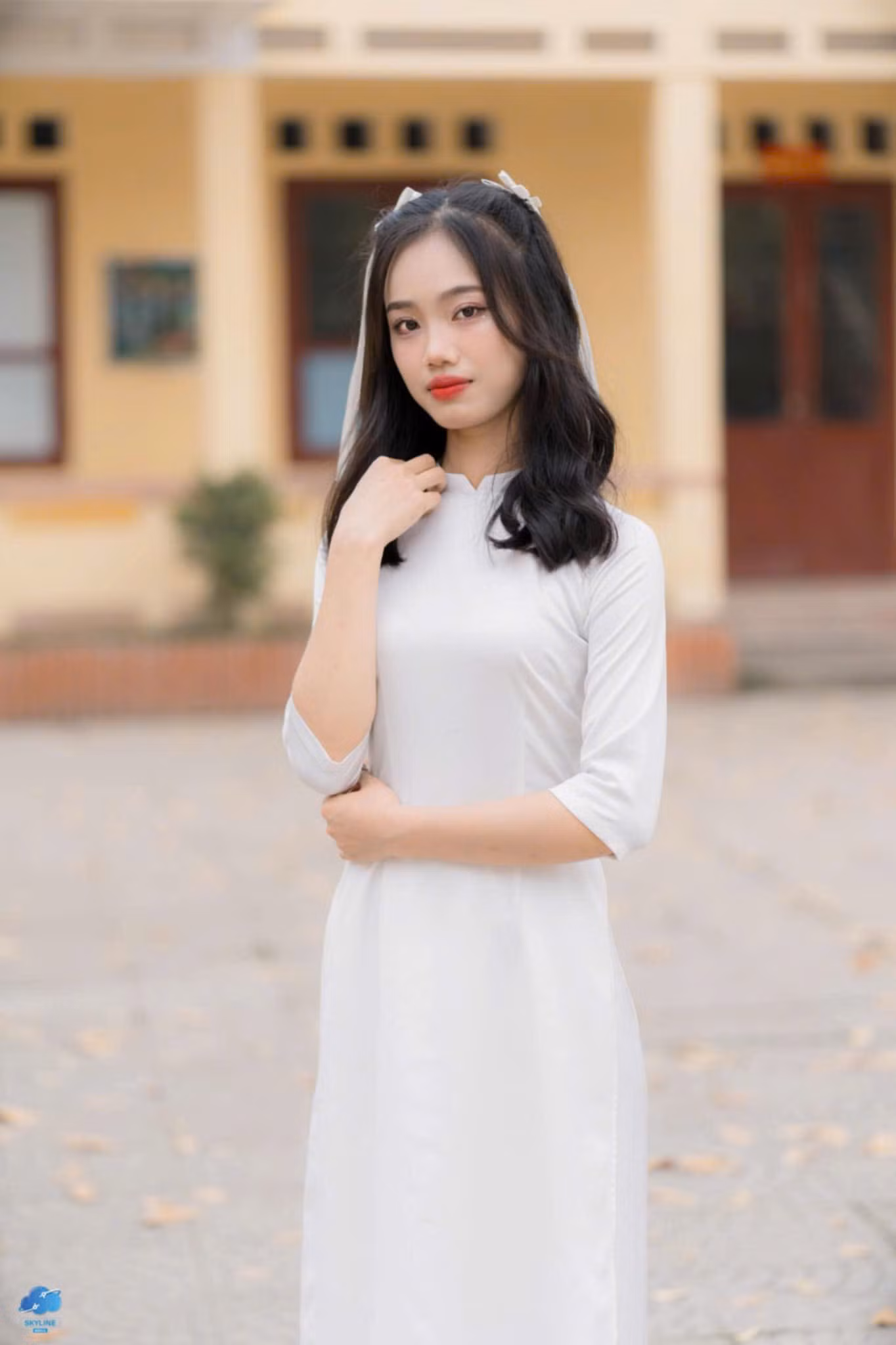 An đang nỗ lực hết mình cho ước mơ trở thành giáo viên tiểu học. (Ảnh: NVCC)