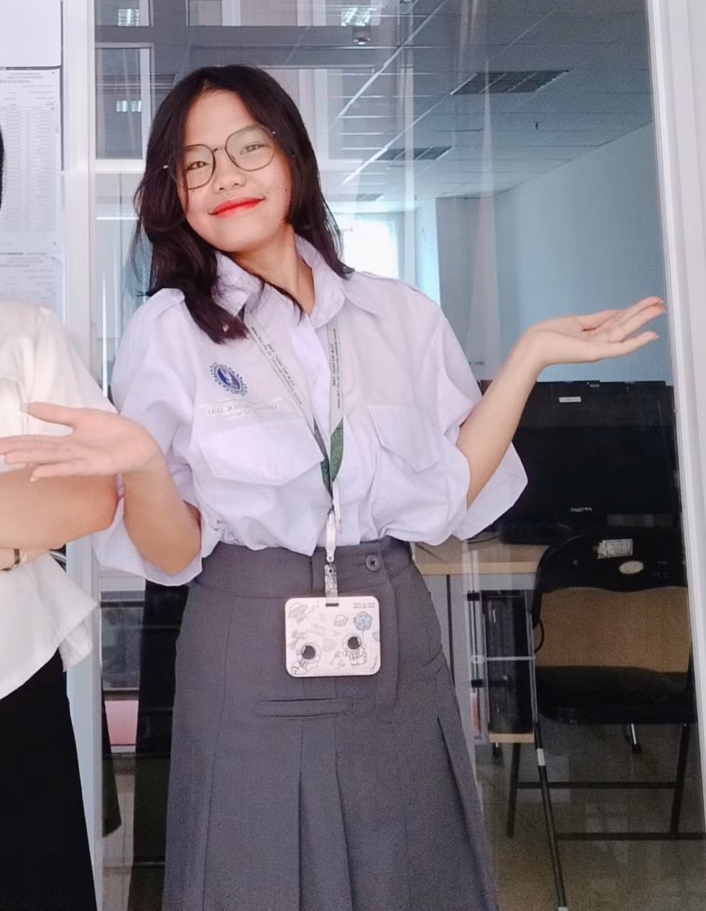 Diễm Linh tự hào việc bản thân đã can đảm bước ra vùng an toàn để tìm kiếm thêm nhiều cơ hội. (Ảnh: NVCC)