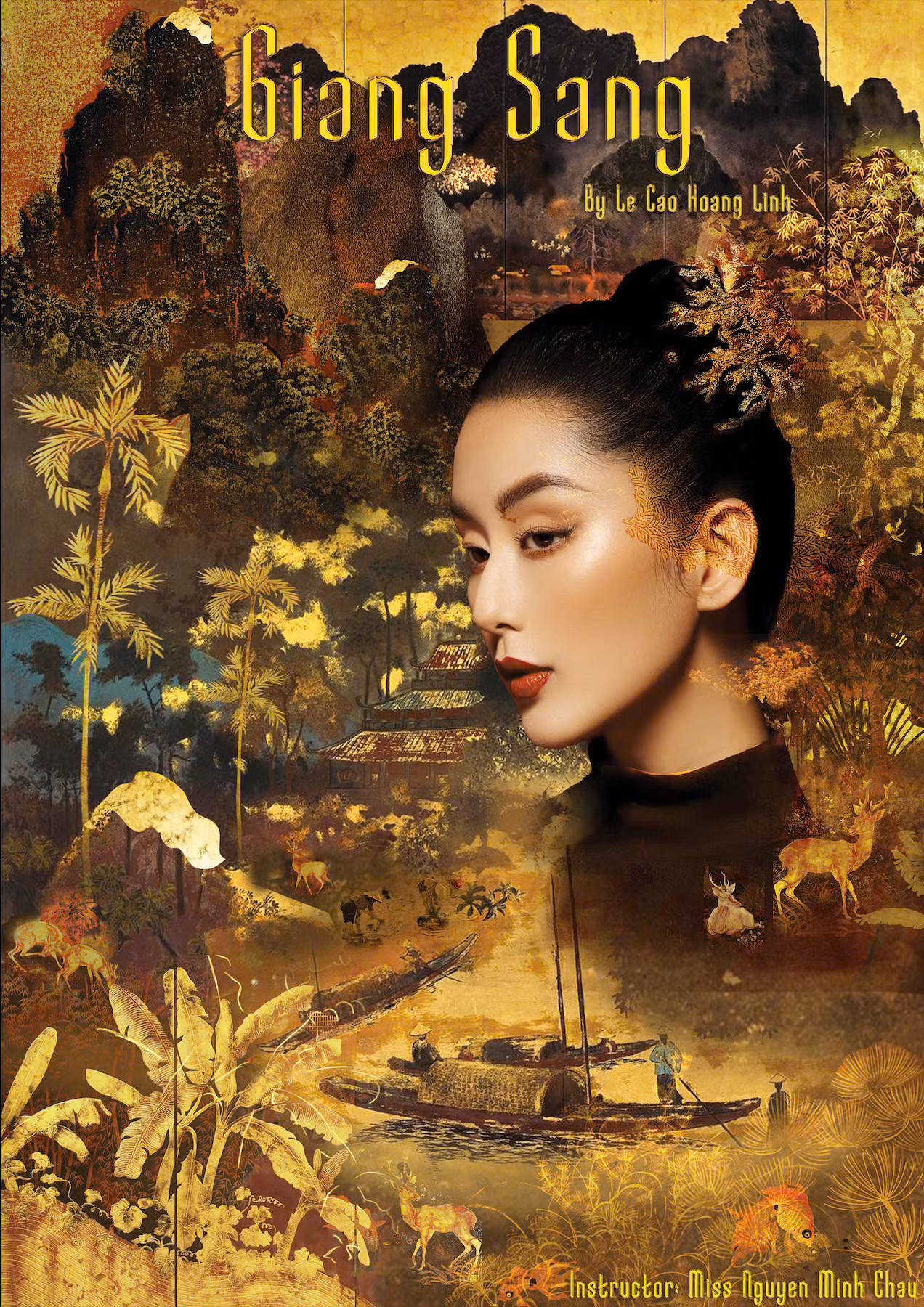 Sự hùng vĩ của núi rừng, hay đôi khi đơn giản là những ngôi làng ở một vùng quê yên bình.