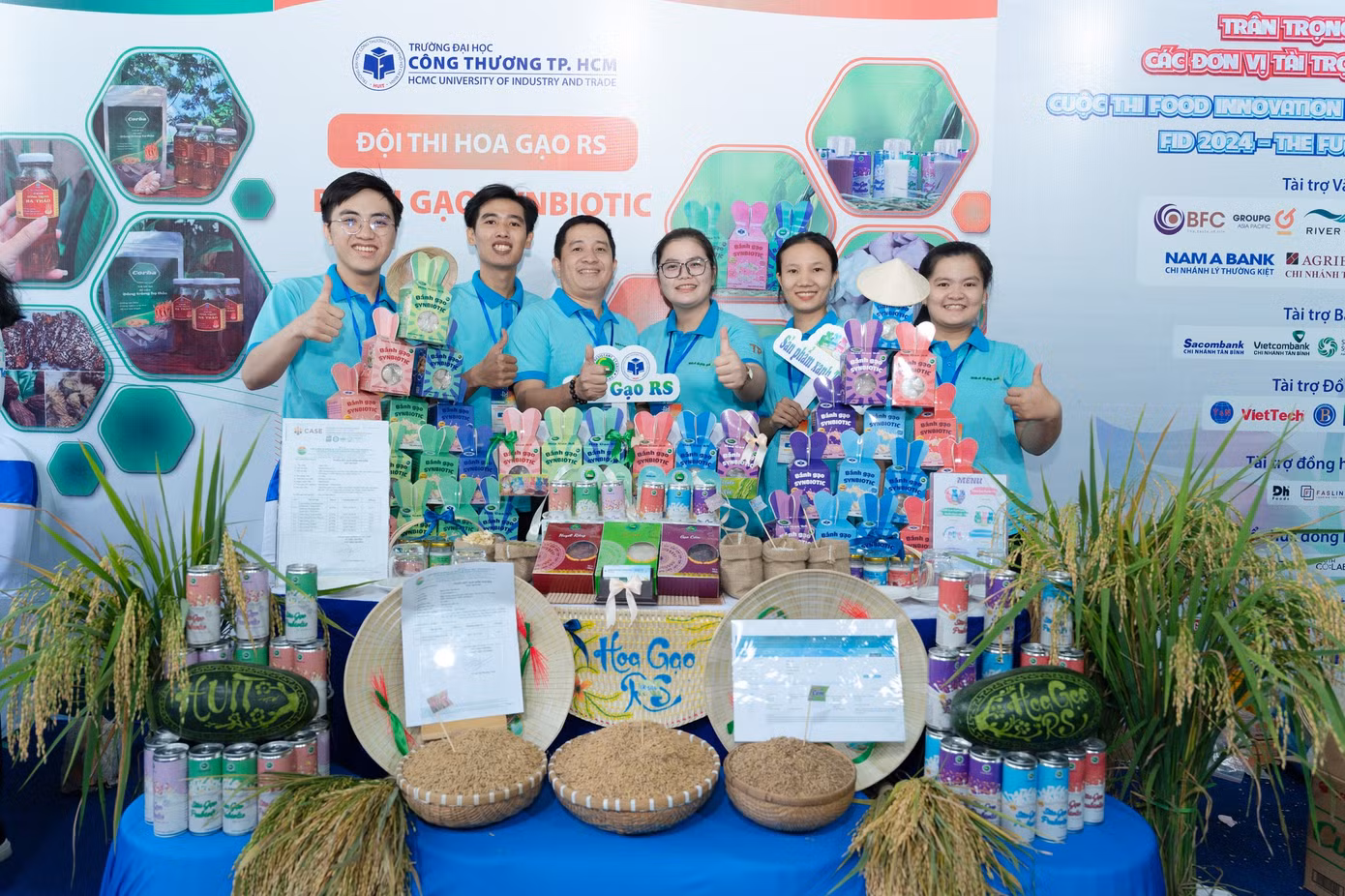 Bánh gạo Synbiotic đoạt giải Đặc biệt cuộc thi ‘Food Innovation and Development 2024’.
