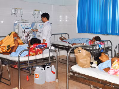 Bệnh nhân khoa Thận nhân tạo 