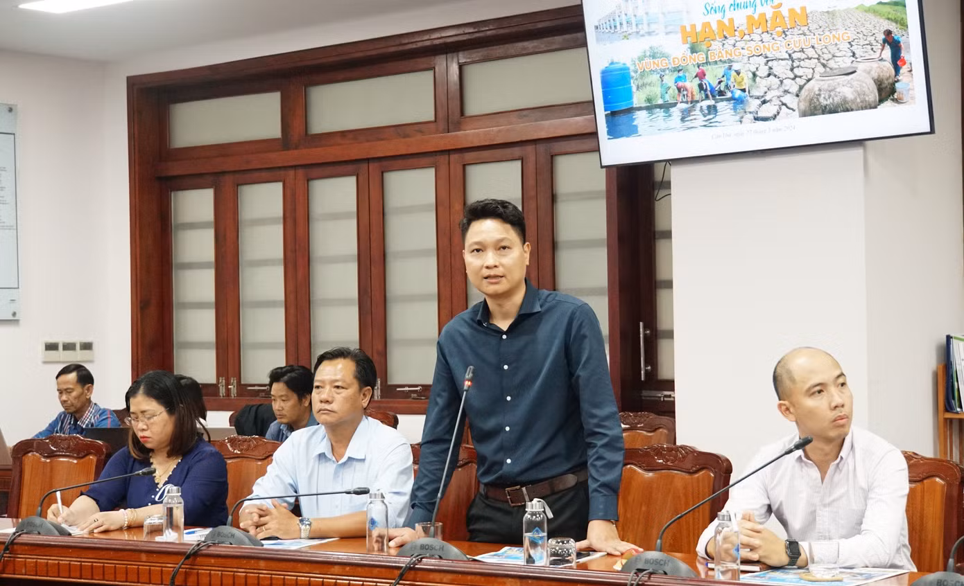 ông Lều Mạnh Huy - Phó Tổng giám đốc DNP Water