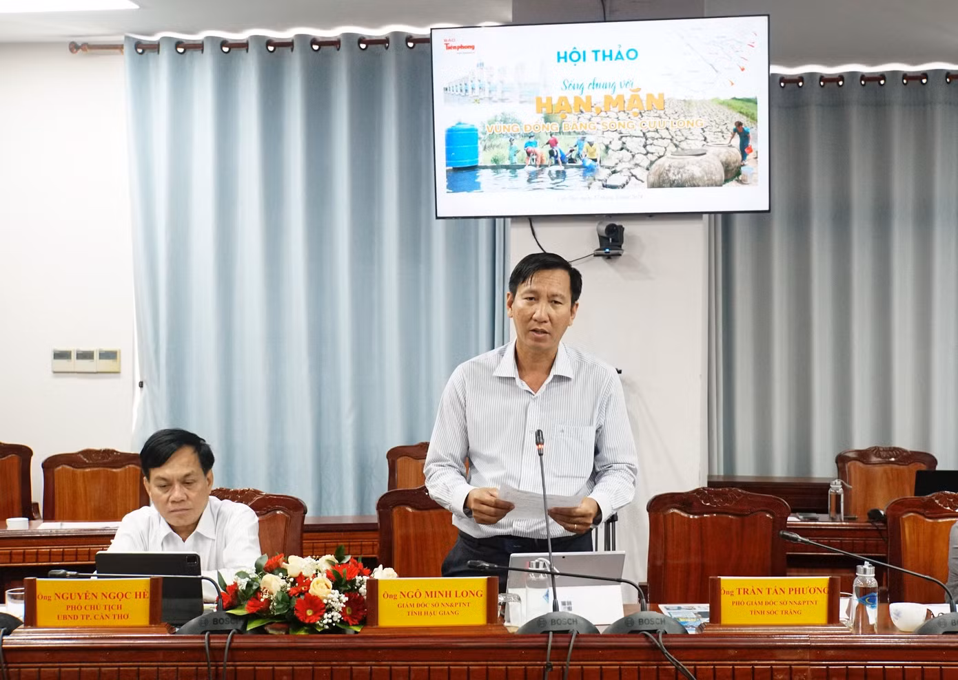 Ông Ngô Minh Long – Giám đốc Sở Nông nghiệp và Phát triển Nông thôn tỉnh Hậu Giang