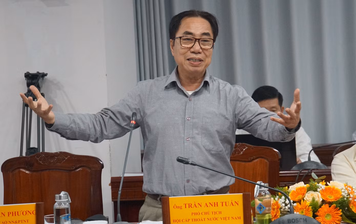 Ông Trần Anh Tuấn – Phó Chủ tịch Hội Cấp thoát nước Việt Nam
