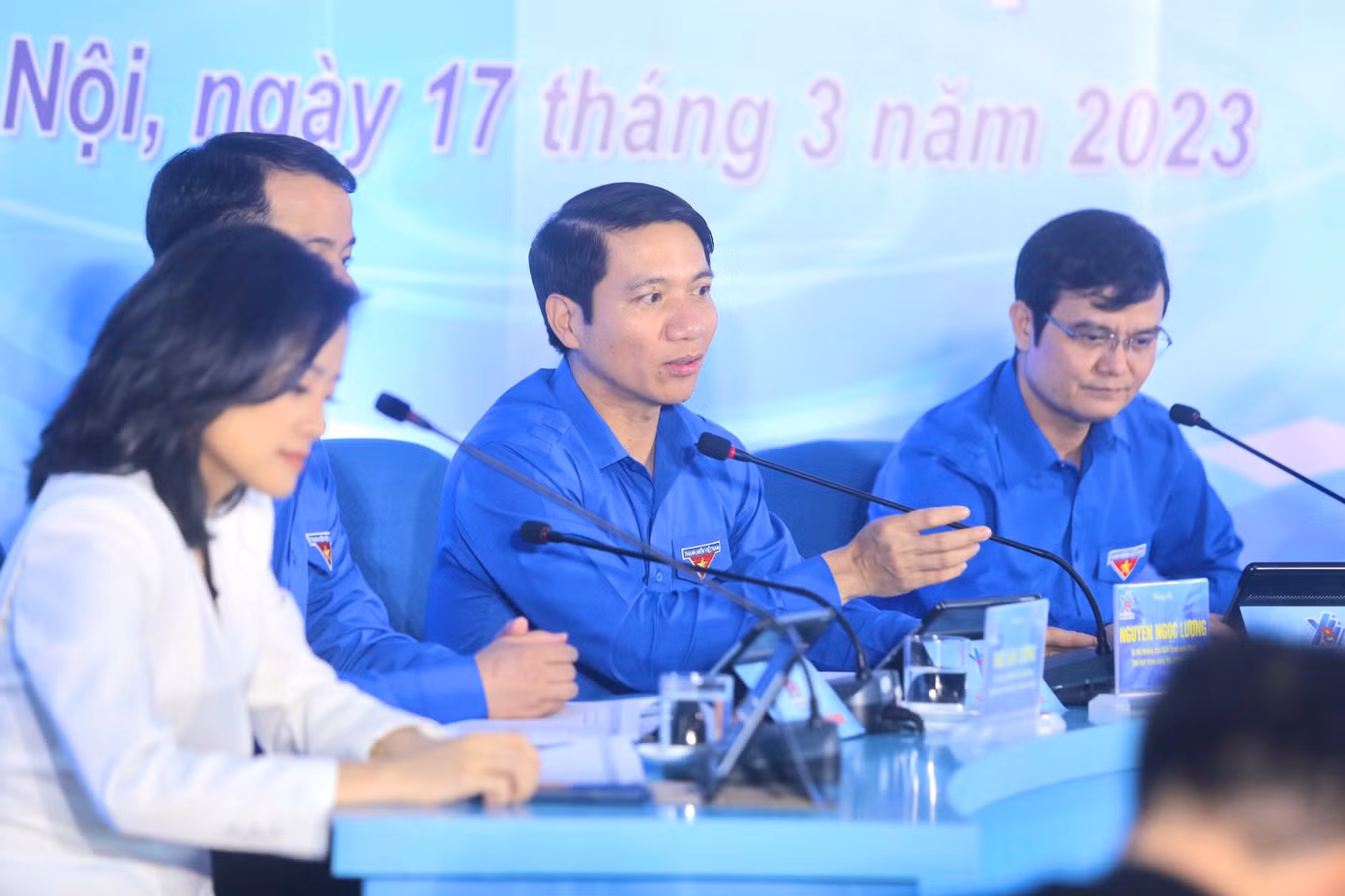 Bí thư thường trực Trung ương Đoàn, Chủ tịch Hội LHTN Việt Nam Nguyễn Ngọc Lương