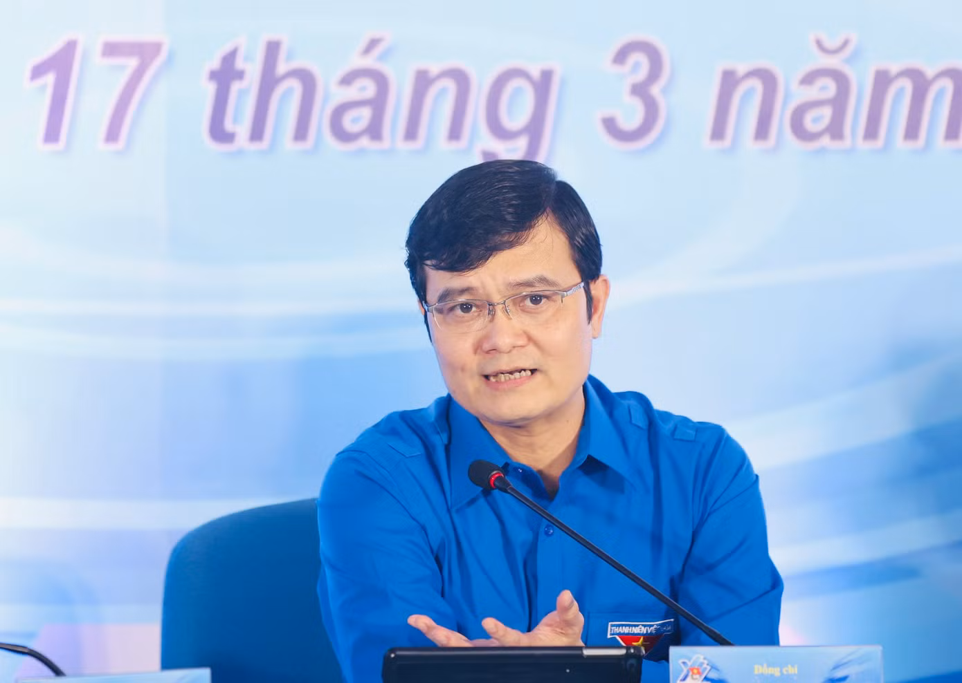Bí thư thứ nhất Trung ương Đoàn Bùi Quang Huy