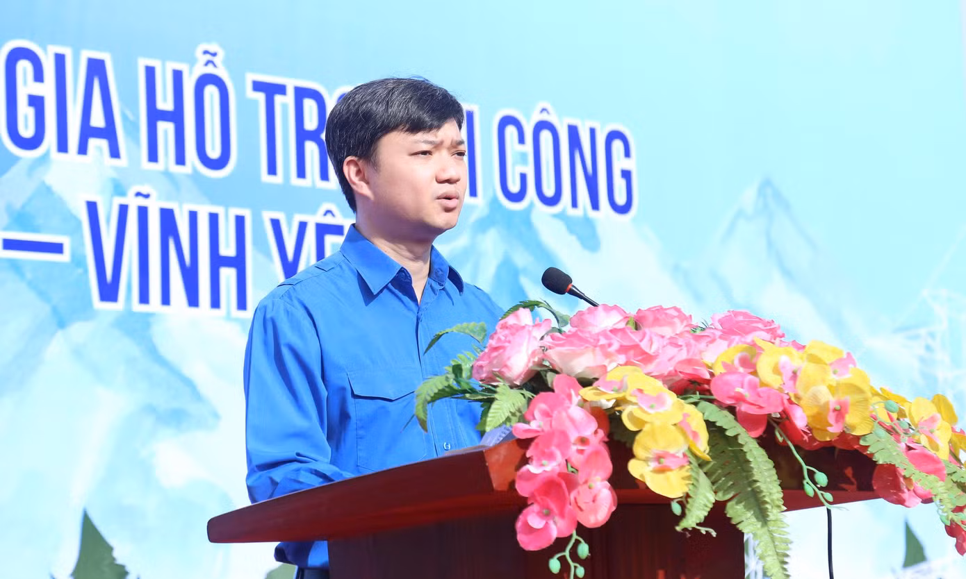 Anh Nguyễn Minh Triết phát biểu. Ảnh: Xuân Tùng Anh Nguyễn Minh Triết phát biểu. Ảnh: Xuân Tùng