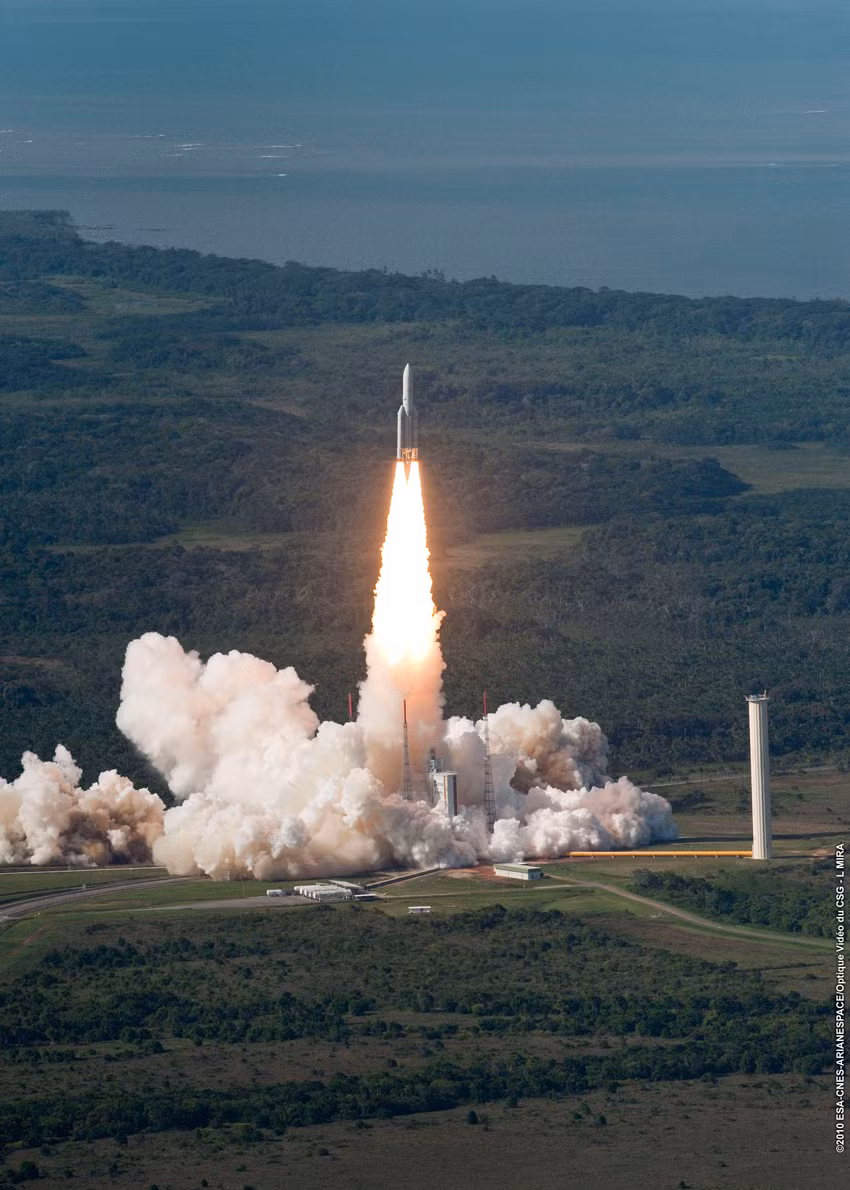 Ảnh: arianespace. Ảnh: arianespace