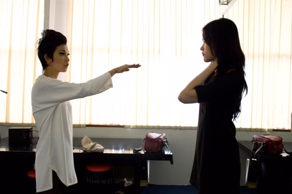 Học kỹ năng cat-walk với người mẫu Xuân Lan