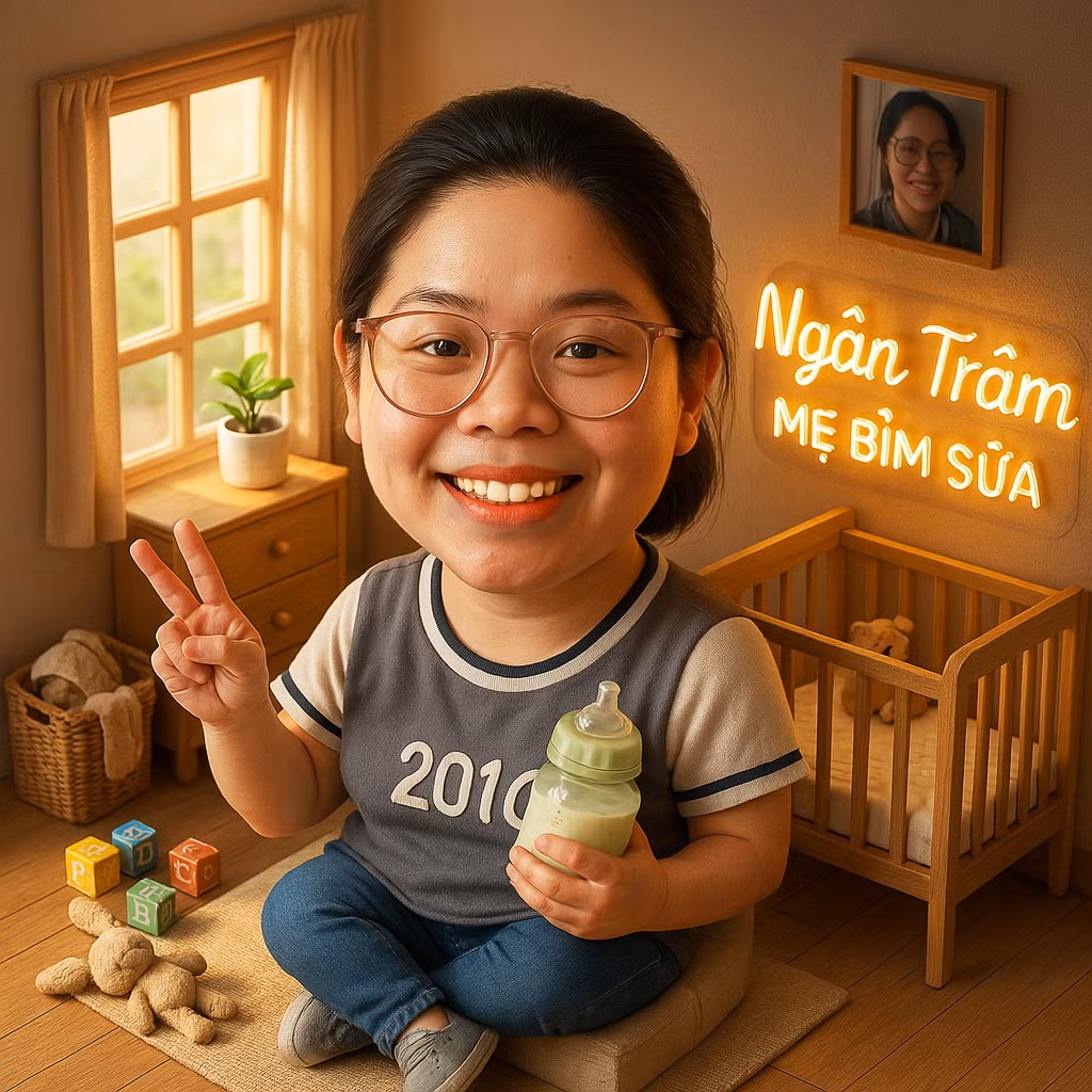 Em đâu có đi làm, hổng có thẻ nhân viên ạ! Nay chắc mọi người nhận lương rồi, còn em thì không lương, không lễ...", chia sẻ hài hước của nickname Ngân Trâm khi đu trend tạo ảnh thẻ nhân viên 3D. Em đâu có đi làm, hổng có thẻ nhân viên ạ! Nay chắc mọi người nhận lương rồi, còn em thì không lương, không lễ...", chia sẻ hài hước của nickname Ngân Trâm khi đu trend tạo ảnh thẻ nhân viên 3D.