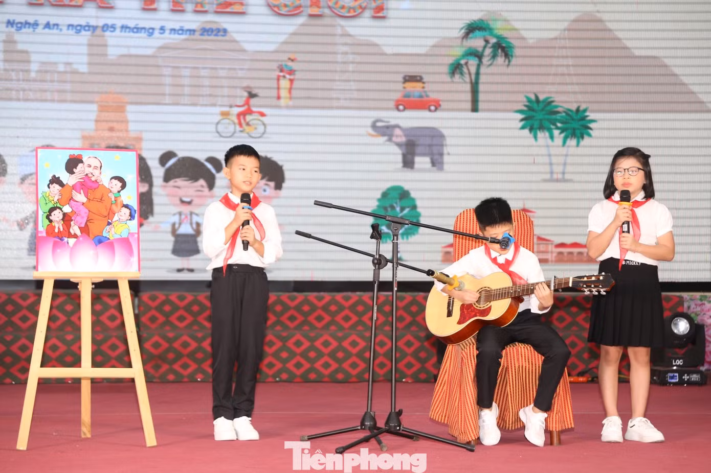 Phần thi của Trường Tiểu học Hưng Dũng 2, TP Vinh, Nghệ An
