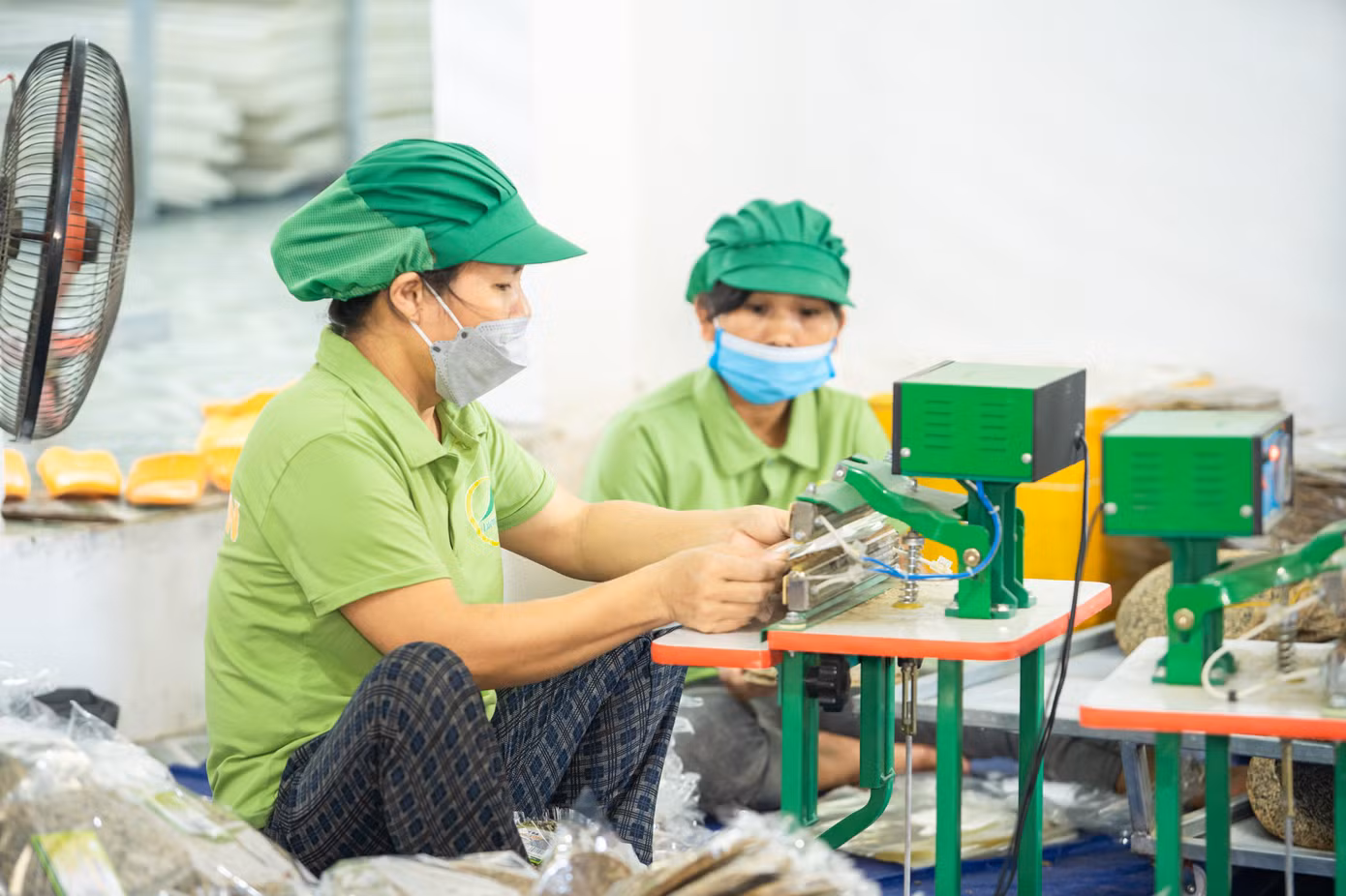 “Nếu trước đây bánh tráng xong phải phơi nắng, phụ thuộc vào thời tiết nên có khi quá giòn, có khi lại ẩm mốc, nay với công nghệ sấy khép kín, chất lượng luôn đảm bảo để giữ trọn vị bánh đa đặc sản”, anh Thắng nói.
