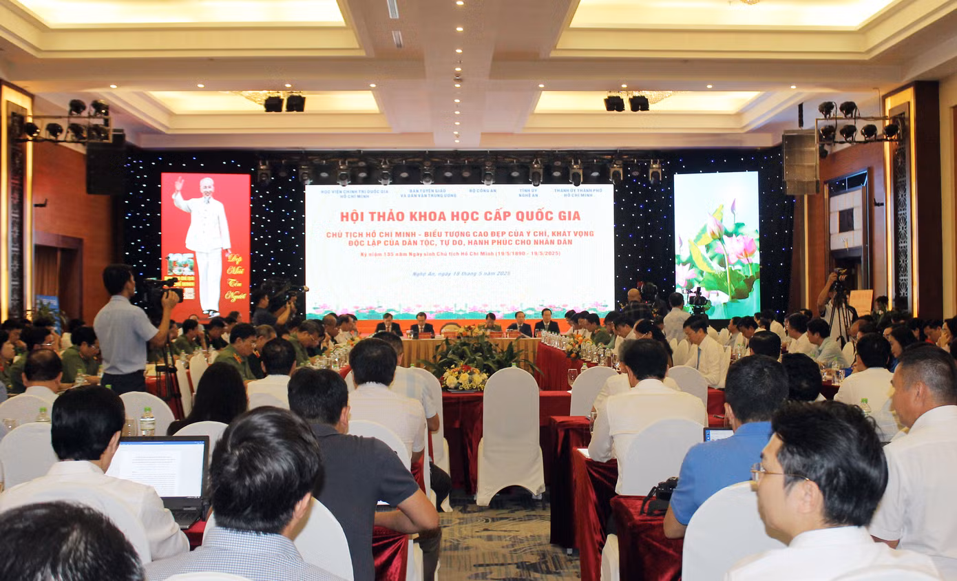 Hội thảo diễn ra tại Nghệ An. Ảnh: Thu Hiền