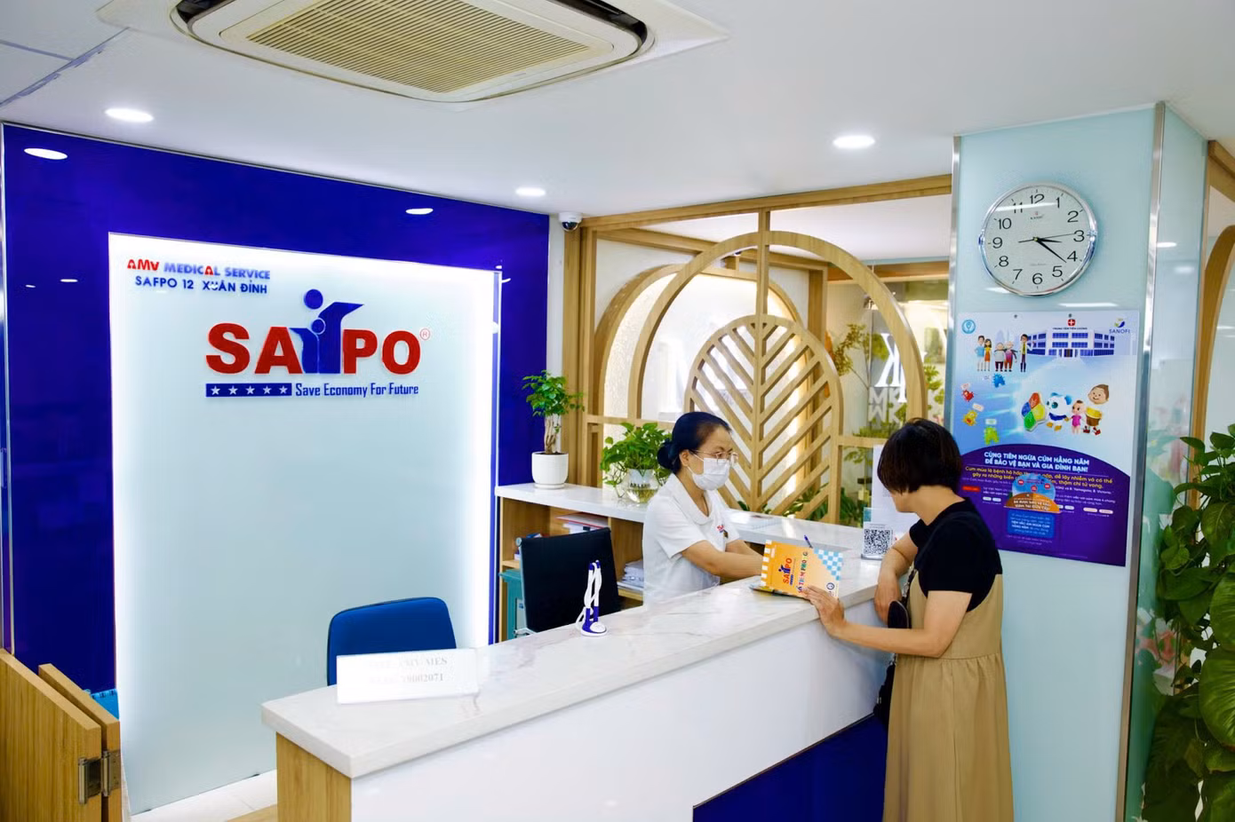 Hệ thống phòng tiêm chủng Safpo/Potec