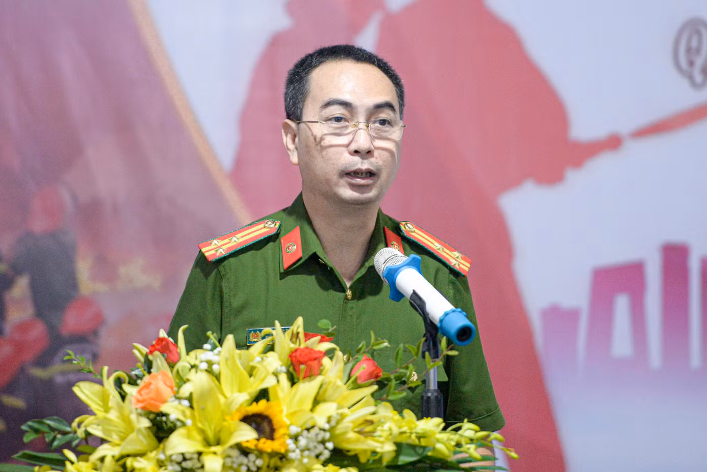 Phát biểu tại buổi diễn tập, Thượng tá Phạm Đức Thắng - Phó Trưởng phòng PC07 - Công an Thành phố Hà Nội đánh giá cao sự quan tâm của huyện đối với công tác phòng cháy, chữa cháy và đề nghị các cấp lãnh đạo tỉnh ủy, HĐND, UBND quan tâm chỉ đạo và tăng cường nguồn lực, trang thiết bị, phương tiện cho lực lượng cảnh sát và cơ sở tham gia công tác phòng cháy, chữa cháy trên địa bàn.