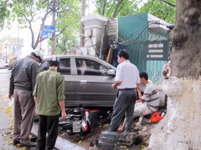 Hiện trường vụ tai nạn. Hiện trường vụ tai nạn
