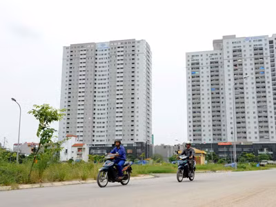 Nhà ở thu nhập thấp đường Ngô Thì Nhậm, Hà Đông, Hà Nội. Ảnh: Thanh Hải. Nhà ở thu nhập thấp đường Ngô Thì Nhậm, Hà Đông, Hà Nội. Ảnh: Thanh Hải