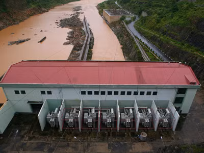 Thủy điện Sê San 3 (tỉnh Gia Lai). ảnh: Ngọc Hà