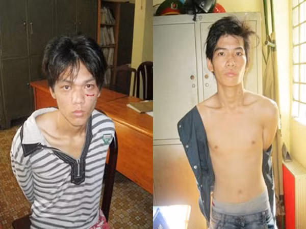 Lục Định An (trái) và Huỳnh Quốc Hòa (phải)
