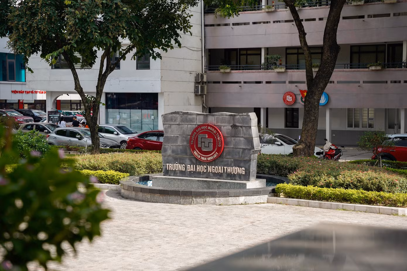 Trường Đại học Ngoại thương có địa chỉ mới là Số 91 Chùa Láng, phường Láng, Hà Nội. (Ảnh: xaydungchinhsach.chinhphu.vn)
