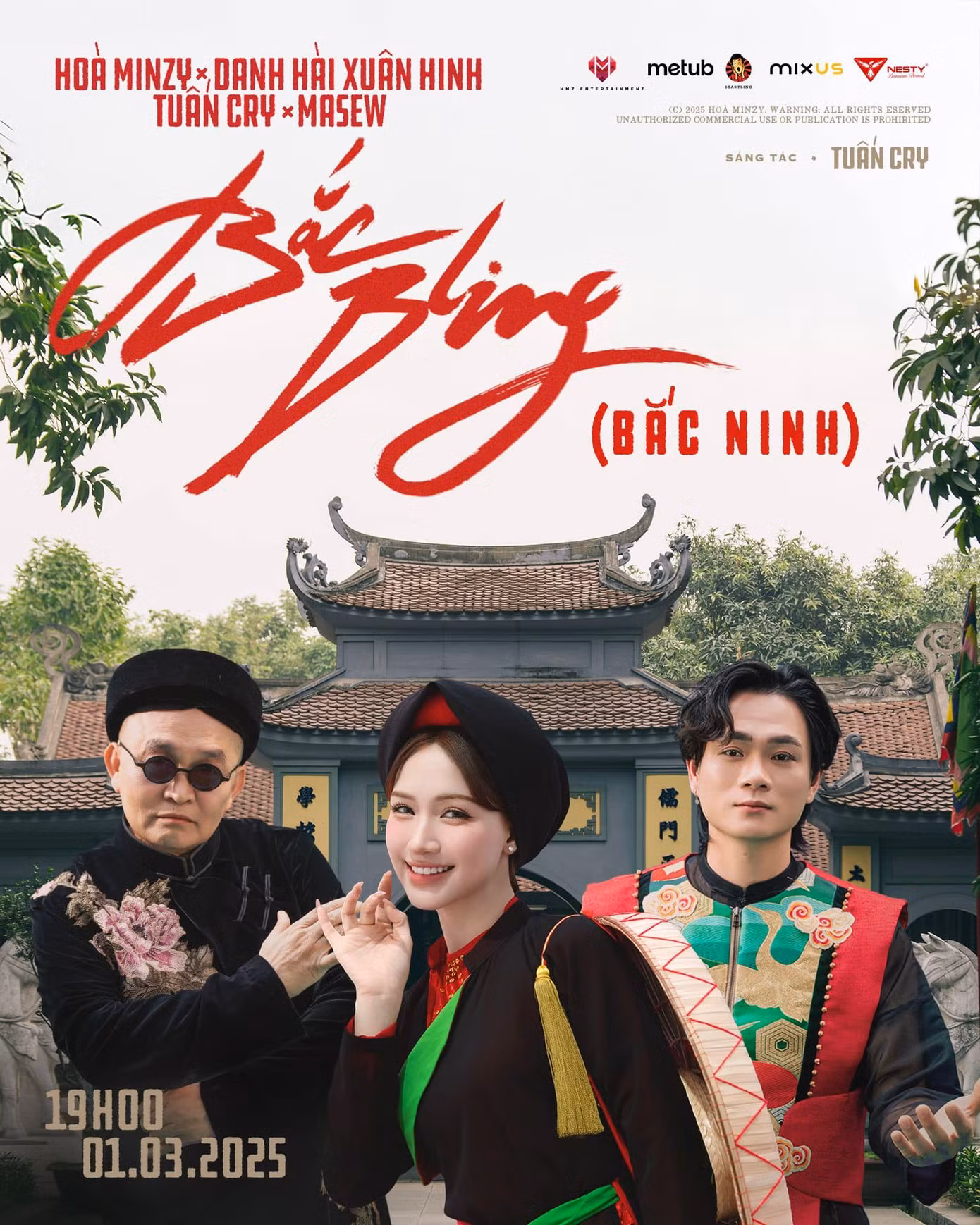 MV Bắc Bling của nữ ca sĩ Hòa Minzy. (Ảnh: Fanpage Hòa Minzy) MV Bắc Bling của nữ ca sĩ Hòa Minzy. (Ảnh: Fanpage Hòa Minzy)